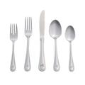 Sourcing Solutions RiverRidge Home Beaded 46 Piece Monogrammed Flatware Set - Letter I 10?153